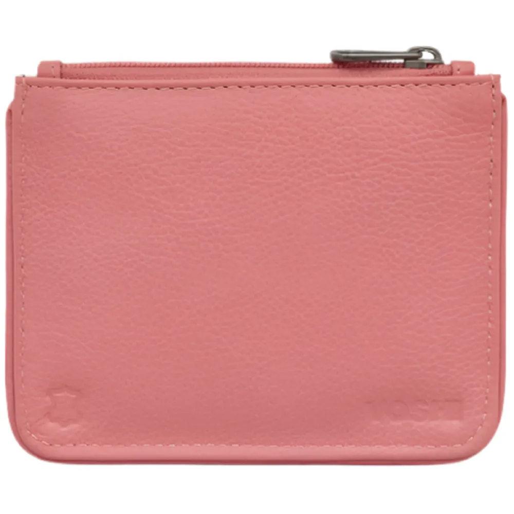 Yoshi Playtime Kittens Zip Top Pink Leather Purse