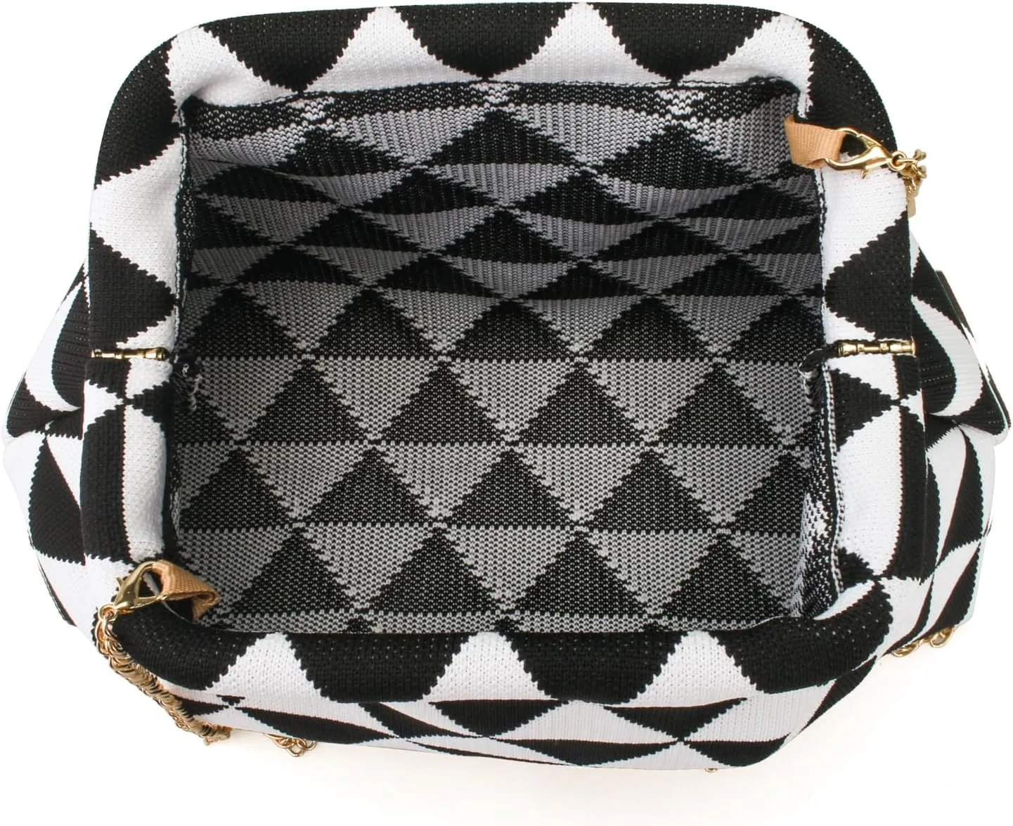 YYW Clutch Purses for Women,Woven Crochet Purse Colorblock Shoulder Bag Casual Knitted Handbag