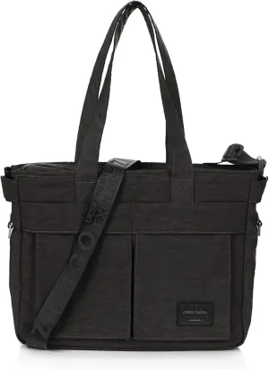 ZIMEGO Stylish Casual Business Laptop Tote Bag – Durable Travel Crossbody Shoulder Bag