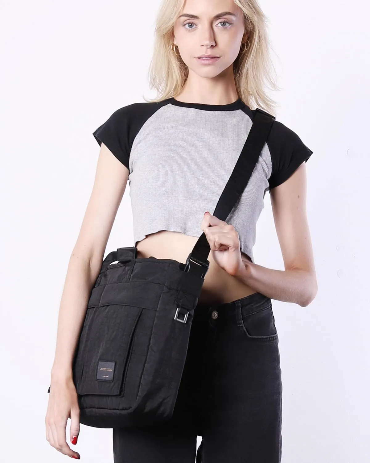 ZIMEGO Stylish Casual Business Laptop Tote Bag – Durable Travel Crossbody Shoulder Bag